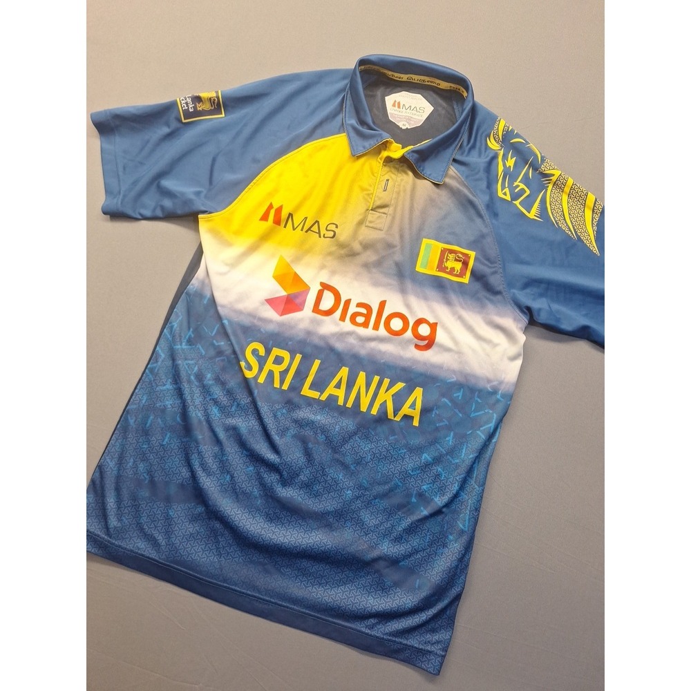 Mas Holdings Sri Lanka Cricket Team Polo Jersey Shirt Medium Outdoor Sports